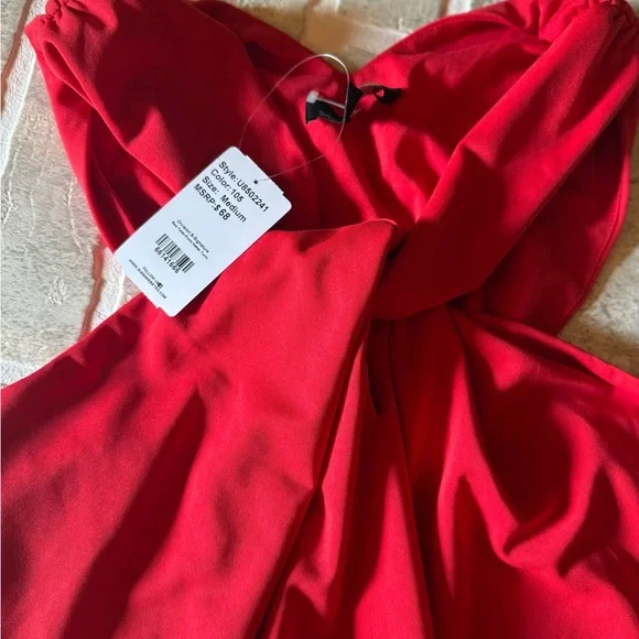 Suzanne Betro Vibrant Red Top - Picture 2 of 5